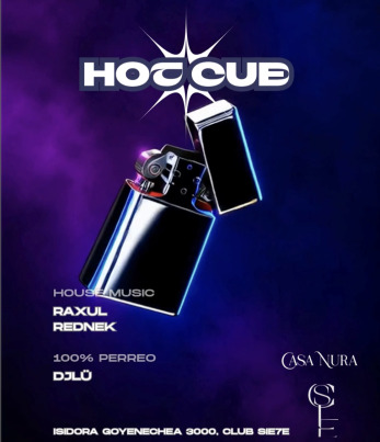 Afiche de HOT CUE ★ MIÉRCOLES 23 SEPTIEMBRE ★ Club Siete - Piso 4 Hotel W