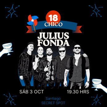 Afiche de 🇨🇱 18 CHICO — JULIUS FONDA 🎸