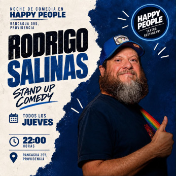 Afiche de Rodrigo Salinas en Happy People
