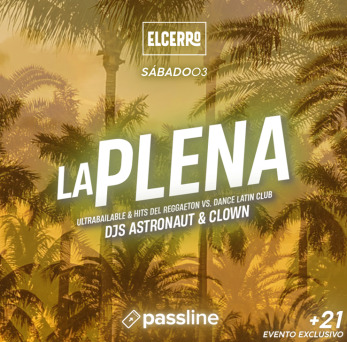 Afiche de LA PLENA 🌴 SÁBADO 03 DE OCTUBRE