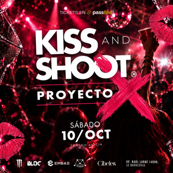 Afiche de ★ KISS & SHOOT #ProyectoX