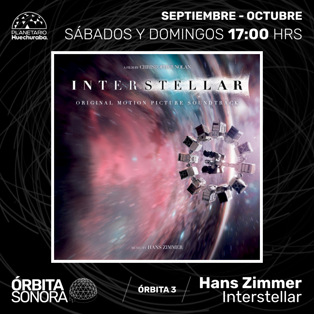 Afiche de ÓRBITA SONORA 3: HANS ZIMMER - INTERSTELLAR