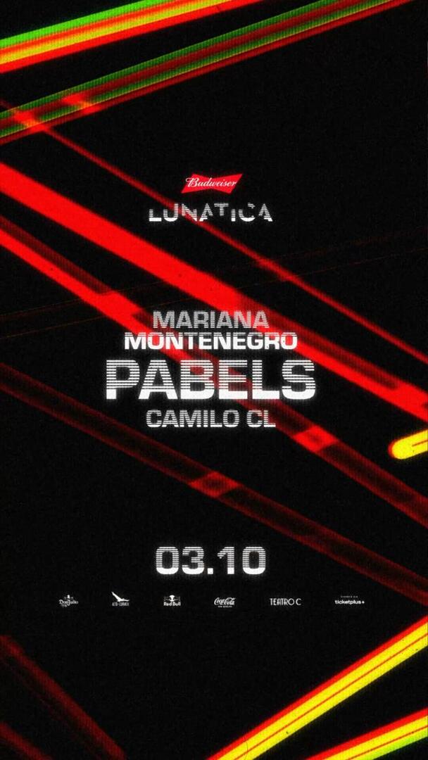 Afiche de LUNATICA PRESENTA: PABELS